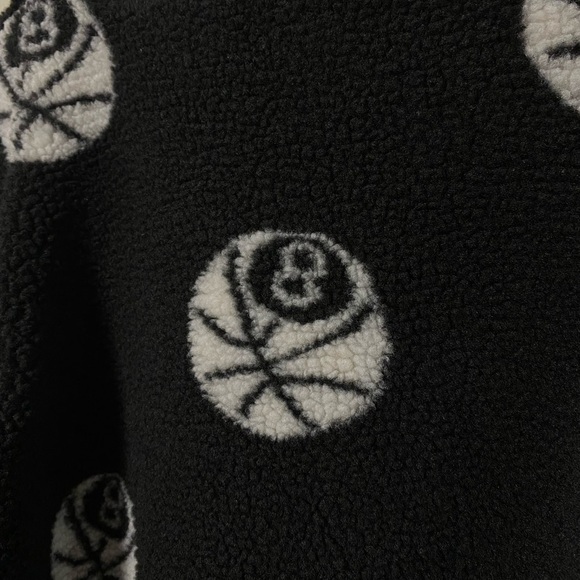 NEW ROKIT men's misfit polar fleece jacket in black men 2XL - Picture 3 of 8